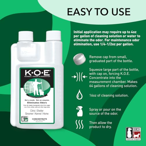 Thornell KOE Kennel Odor Eliminator Concentrate