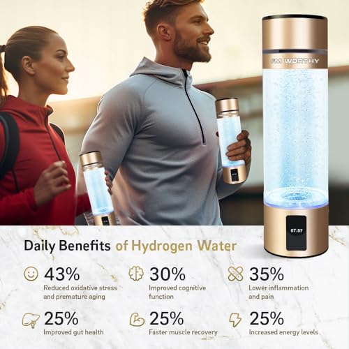 Portable Hydrogen Water Bottle Generator