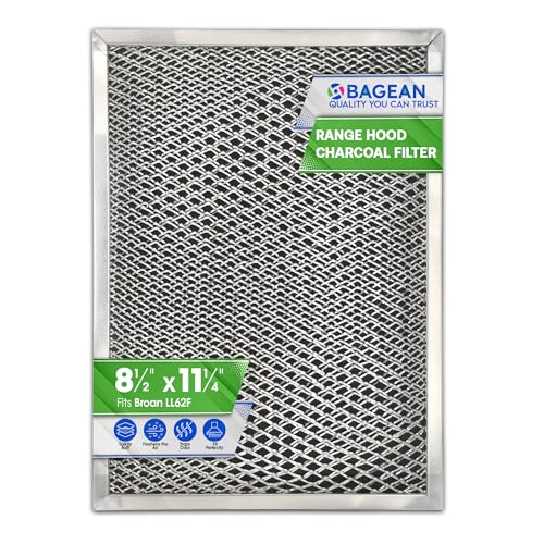 Stove Vent Filter 8.5" x 11.25" LL62F Fits Broan Range Hood Filter