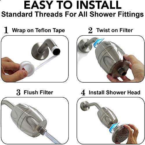 Shower Head & 16 Stage Filter