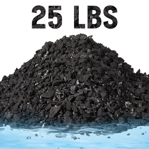 25 Lbs Activated Charcoal Bulk Coconut Granular Carbon 10