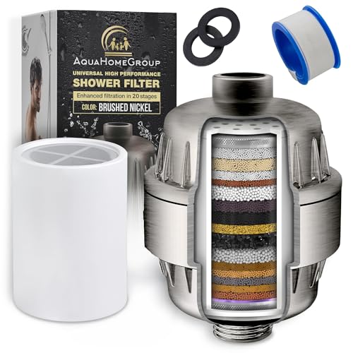 20 Stage Shower Filter with Vitamin C and E