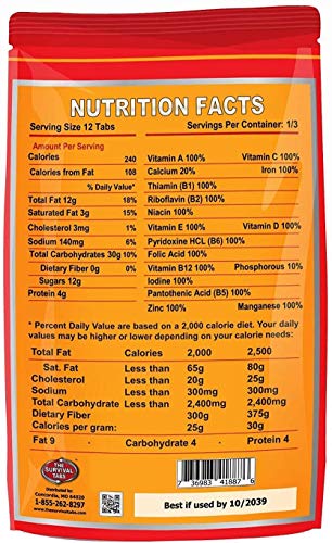 Survival Tabs (96 Count)