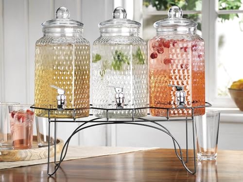 Drink Dispenser Set of 3