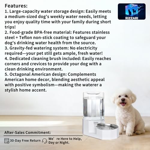 Dog Water Bowl Dispenser
