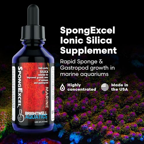 SpongExcel Ionic Silica for Marine Aquariums 125ml