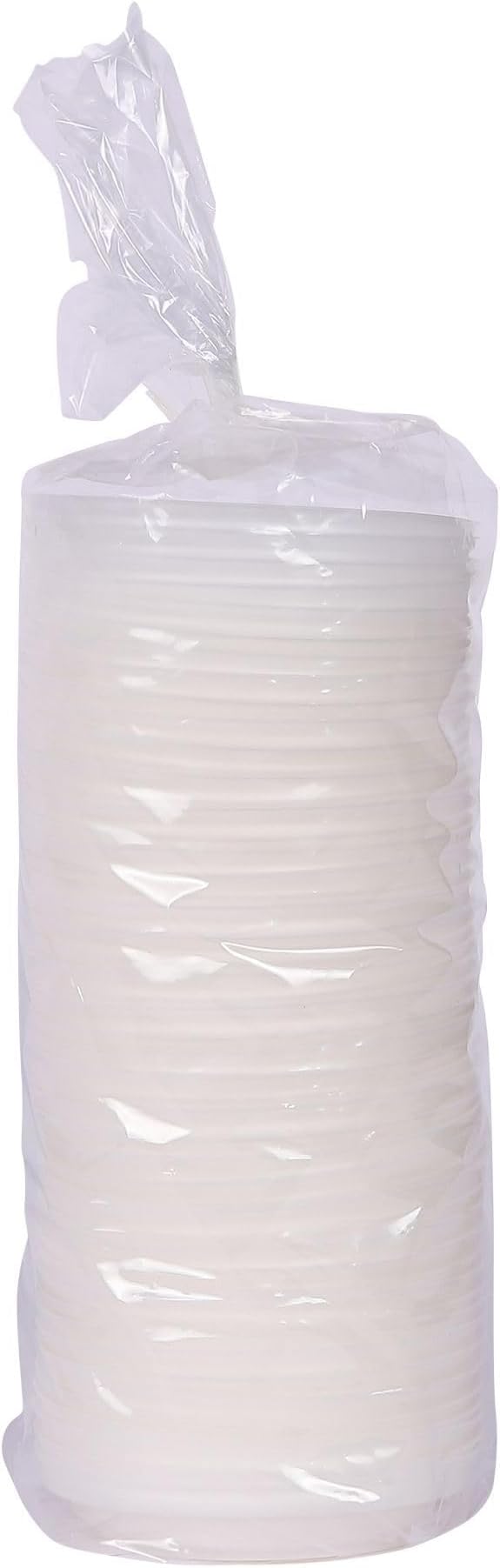 Eco-Products Compostable Coffee Cup Lids, Case of 800, White EcoLid, Fits 10-20oz Hot Cups, Made from PLA, A Renewable Material Made from Plants, ASTM, BPI-Certified