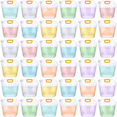36 Pack 1.3 Gallon Collapsible Water Bags