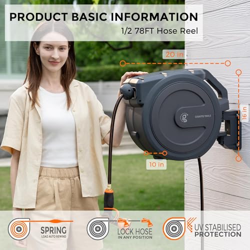 Retractable Garden Hose Reel 1