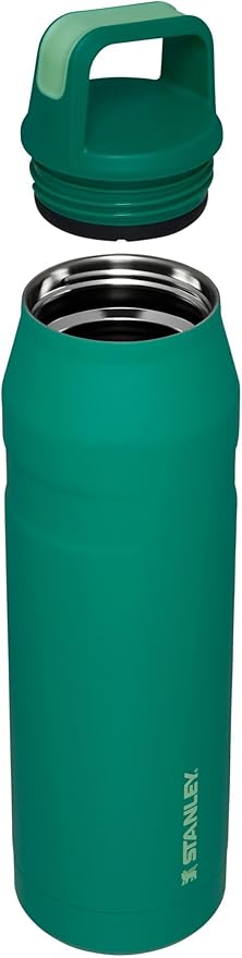 Stanley IceFlow Cap and Carry Water Bottle | Wide Mouth Twist Lid | Lightweight & Leakproof for Travel & Sports | Insulated Stainless Steel | BPA-Free