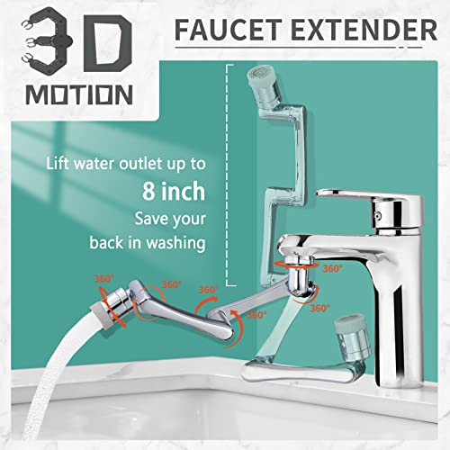 1080°Rotating Faucet Extender Double Extension