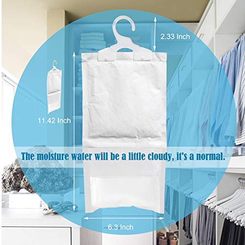 6 Pack Moisture Absorber & Max Odor Eliminator Hanging Bag (6 Count)