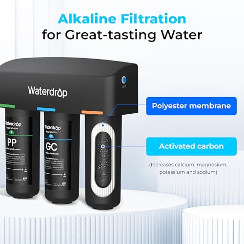 TSB ALK 8 Layer Slightly Alkaline Under Sink Water Filter System