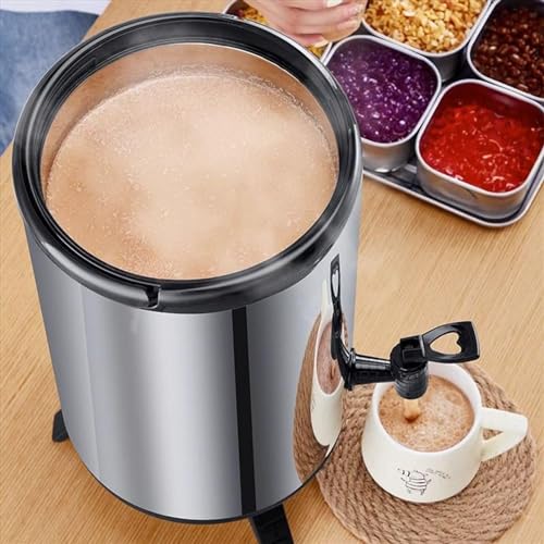 Hot and Cold Water Dispenser with Faucet Portable Insulated Beverage Kettle 8L