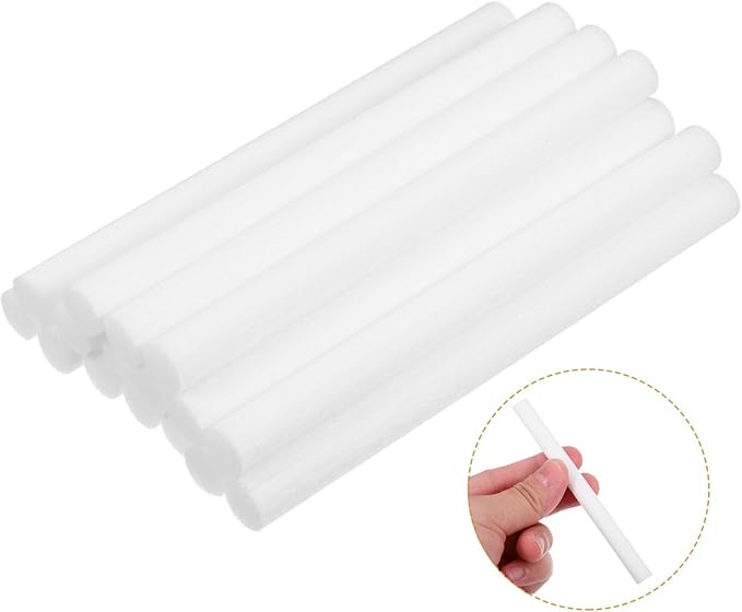 50pcs Absorbent Diffuser Wicks for Essential Oils Humidifier Filter Replacement Sticks Versatile Fragrance Emitters for Home and Travel Compatible Devices - AquaVibe