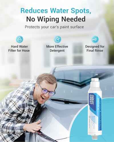 Hard Water Filter for Hose Car Wash (6 Count)
