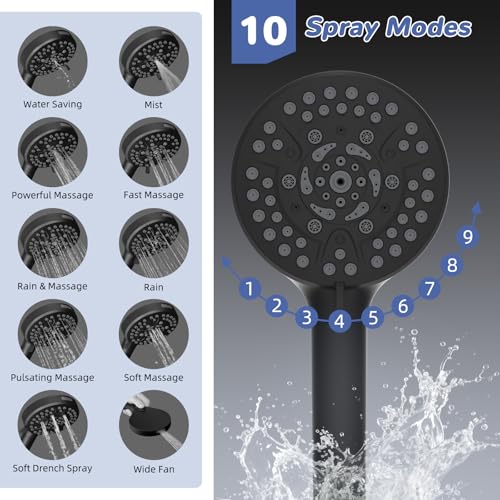 Upgraded cUPC Certified 13'' Shower Head Combo