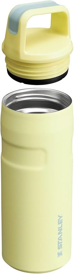 Stanley IceFlow Cap and Carry Water Bottle | Wide Mouth Twist Lid | Lightweight & Leakproof for Travel & Sports | Insulated Stainless Steel | BPA-Free