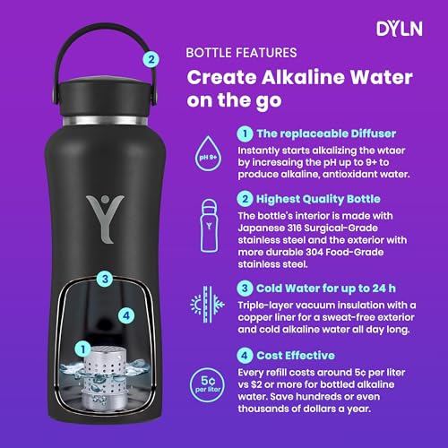 DYLN Hydrogen Water Bottle