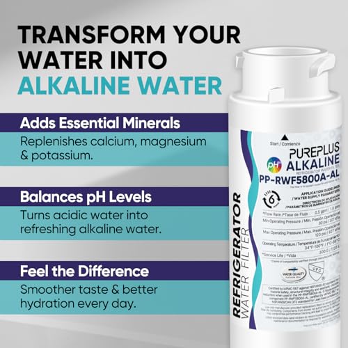 EPTWFU01 Alkaline Refrigerator Water Filter (2 Count)