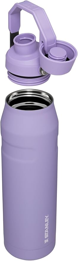 Stanley IceFlow Fast Flow Water Bottle | Angled Spout Lid | Lightweight & Leakproof for Travel & Sports | Insulated Stainless Steel | BPA-Free
