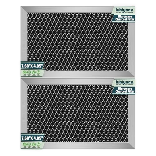 4Pcs Microwave Charcoal Filter Replacement for GE JX81C WB02X10776