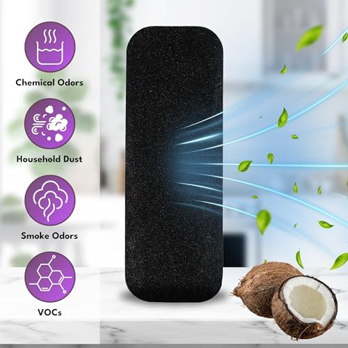 Filter Monster Coconut Carbon Ceiling Fan Filters (12 Count)