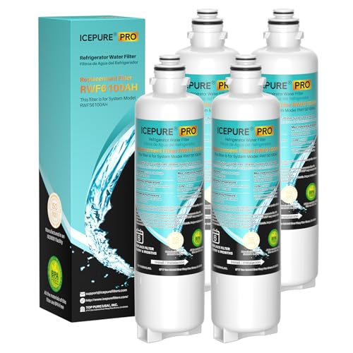 PRO BORPLFTR50 Water Filter Replacement for Bosch 11032531 (4 Count)