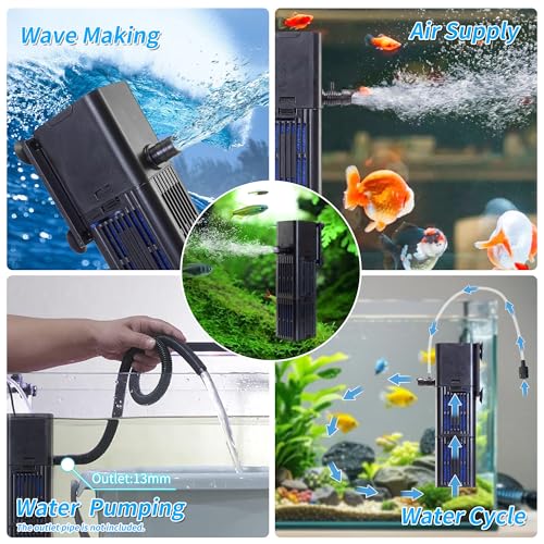 20 40Gal Aquarium Filter for Fish Tank
