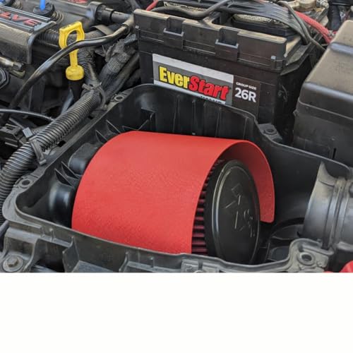Universal Steel Air Filter Heat Shield Cover Burning Air Intake Filter Cover for 2.5