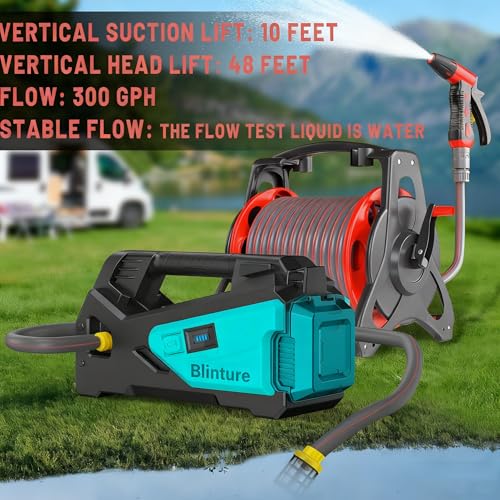 Battery Powered Water Transfer Pump (3 Count)