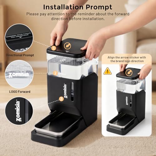 Automatic Dog Water Dispenser 8L with Stainless Steel Bowl
