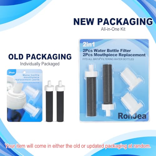 Brita 2in1 Water Bottle Filter & Mouthpiece Replacement
