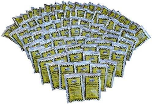 Mayday Emergency Water Pounches Case of 100. Emergency Preparedness, Survival and Backpacking