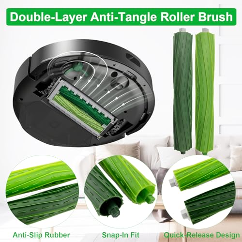 24 Pcs Replacement Parts for iRobot Plus 504 Vac (24 Count)