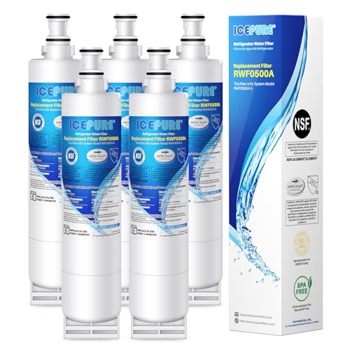 4396508 Replacement for Whirlpool EDR5RXD1 Water Filter (5 Count)