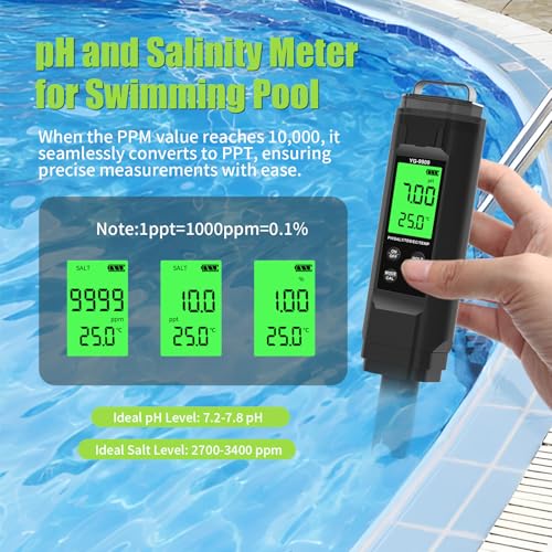 PH Meter 5 in 1TDS Meter