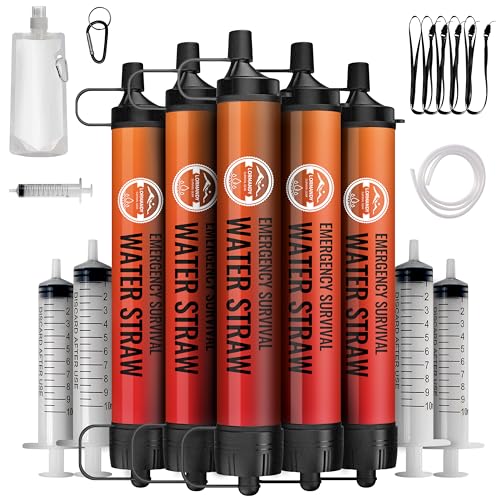Straw Water Filter 5 Pack (5 Count)