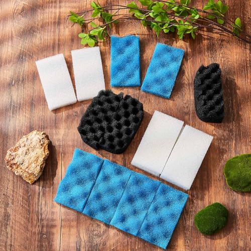 18 Pcs Filters Media Set Compatible with Fluval 106 (15 Count)