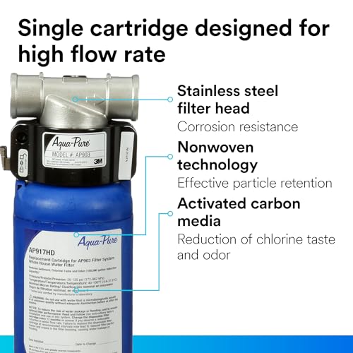 3M Aqua Pure AP900 Series Whole House Water Filter Cartridge AP917HD
