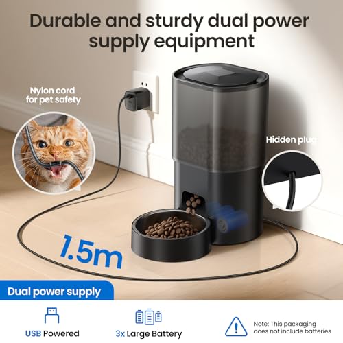 Automatic Cat Feeder and Water Fountain 2