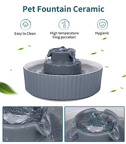Ceramic Cat Water Fountain