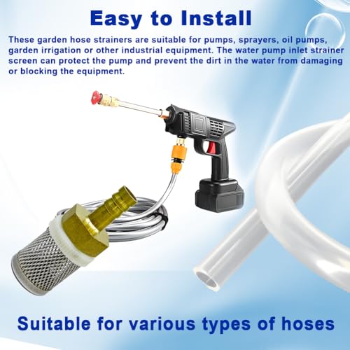 14mm Inline Strainers Filter Copper Tube Joint 14mm Diameter Hose Connection