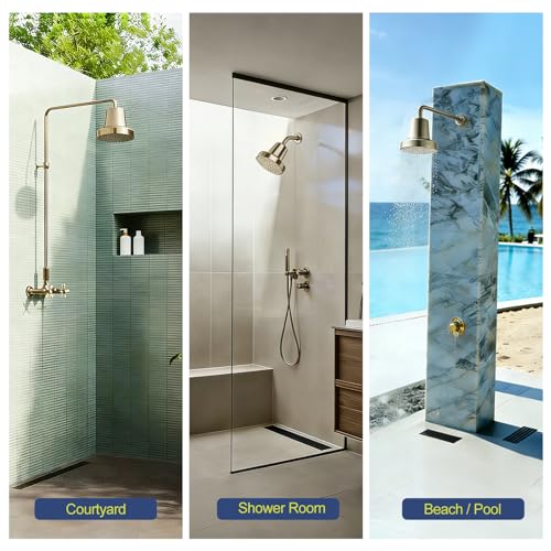 Filtered Shower Head with Filter for Hard Water Softening