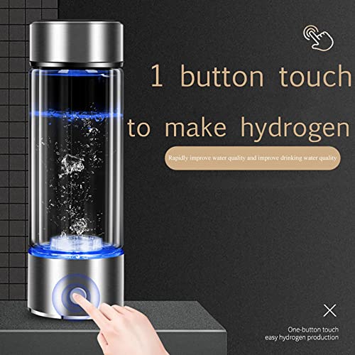 Hydrogen Water Generator Ionizer Hydrogen Alkaline Water Bottle Machine Maker Portable PEM Technology Make Hydrogen Content Up to 800