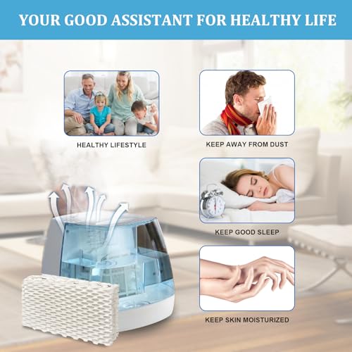 4 Pack WF813 Humidifier Filter Compatible with Equate Eqwf813 Eq (4 Count)