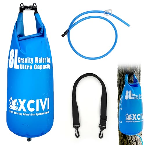 8L Gravity Water Bag for Membrane Solutions Straw Water Filter S1