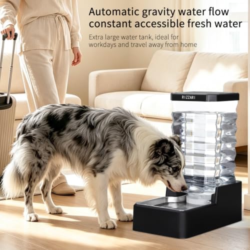 10L Gravity Dog Water Bowl Dispenser