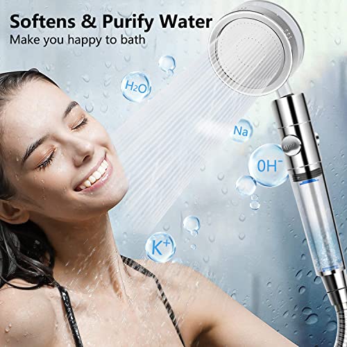 Turbo Shower Head Filter with Minerals (6 Count)