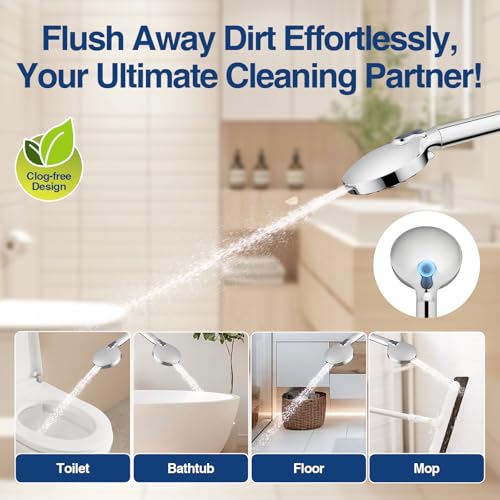 Filtered Shower Head with 8 Spray Modes
